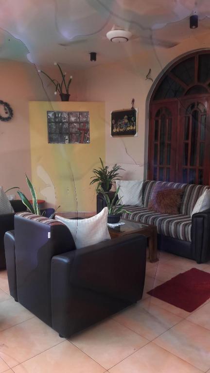 Posezení v ubytování Daffon Guest House