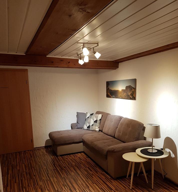 Posezení v ubytování Ferienwohnung Werner Pucher OG