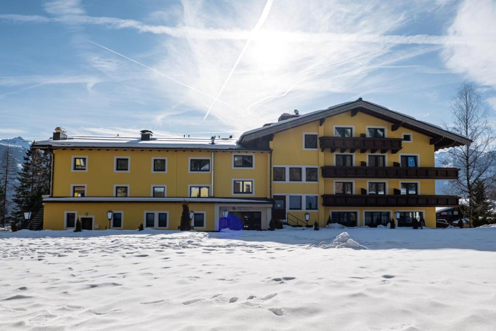 Mountain Hostel im Winter