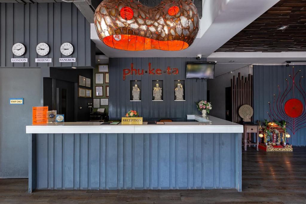 Lounge nebo bar v ubytování Phuketa - SHA Extra Plus