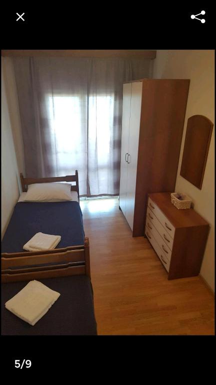 Кровать или кровати в номере Žal Beach Apartments