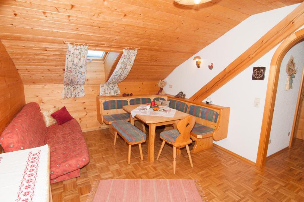 Posezení v ubytování Mooserhof
