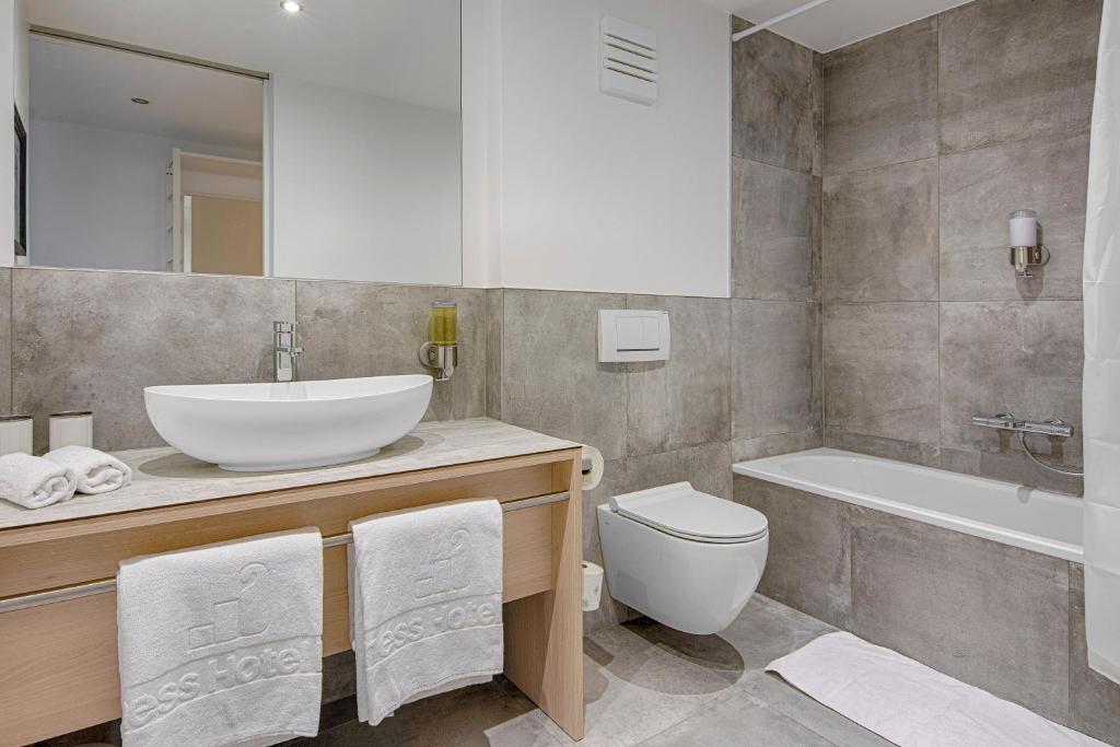 Vannituba majutusasutuses Business Hotel Maier