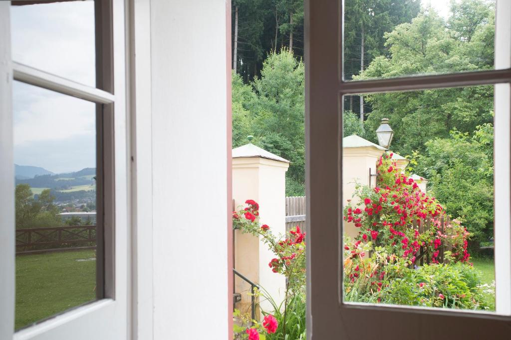 Nespecifikovaný výhled na hory nebo výhled na hory při pohledu z hotelu