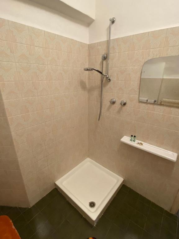 Koupelna v ubytování Gasthof Albergo Ressmair