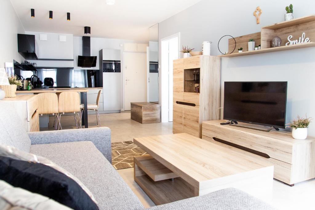 Fotografia z galérie ubytovania AL-DOM apartamenty Apartament Przyjazny na Wyspie Solnej v destinácii Kołobrzeg