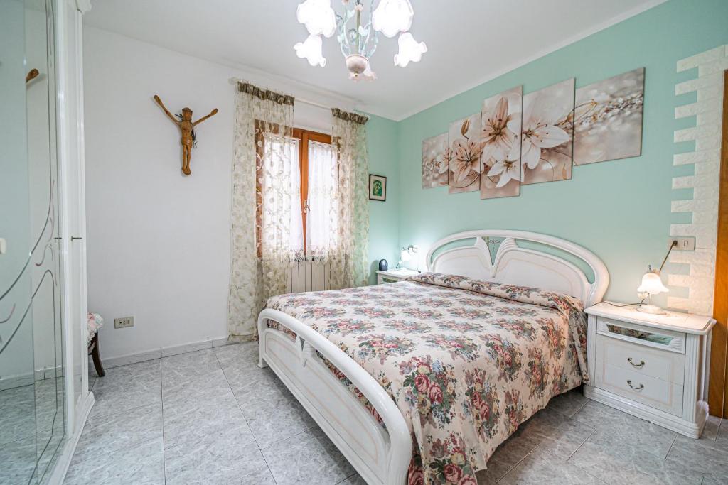 Postel nebo postele na pokoji v ubytování Clara Vista Mare - Goelba