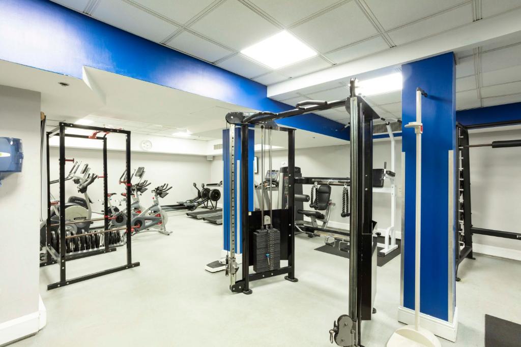 Fitness centrum a/nebo fitness zařízení v ubytování Schull Harbour Hotel & Leisure Centre
