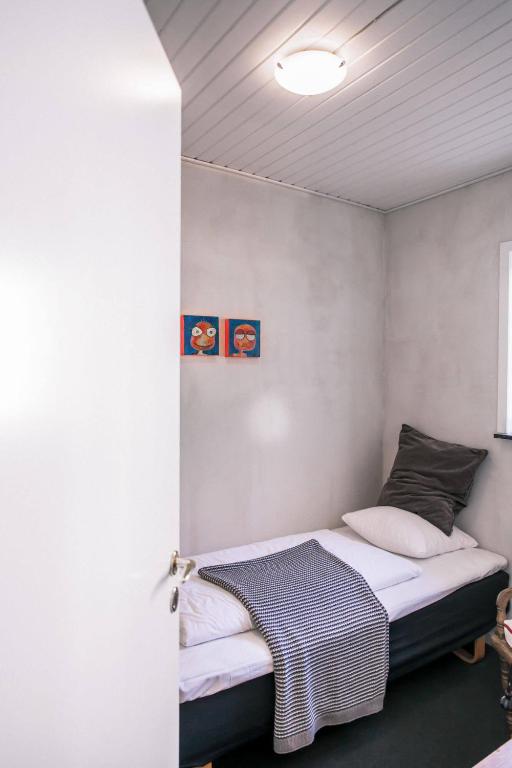 Postel nebo postele na pokoji v ubytování Gl. Brydegaard