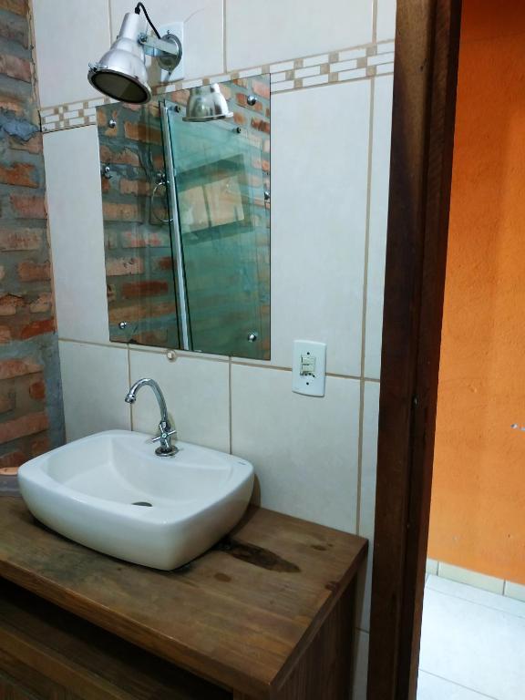  Casa de campo com piscina na praia em Mariscal-SC - um refúgio