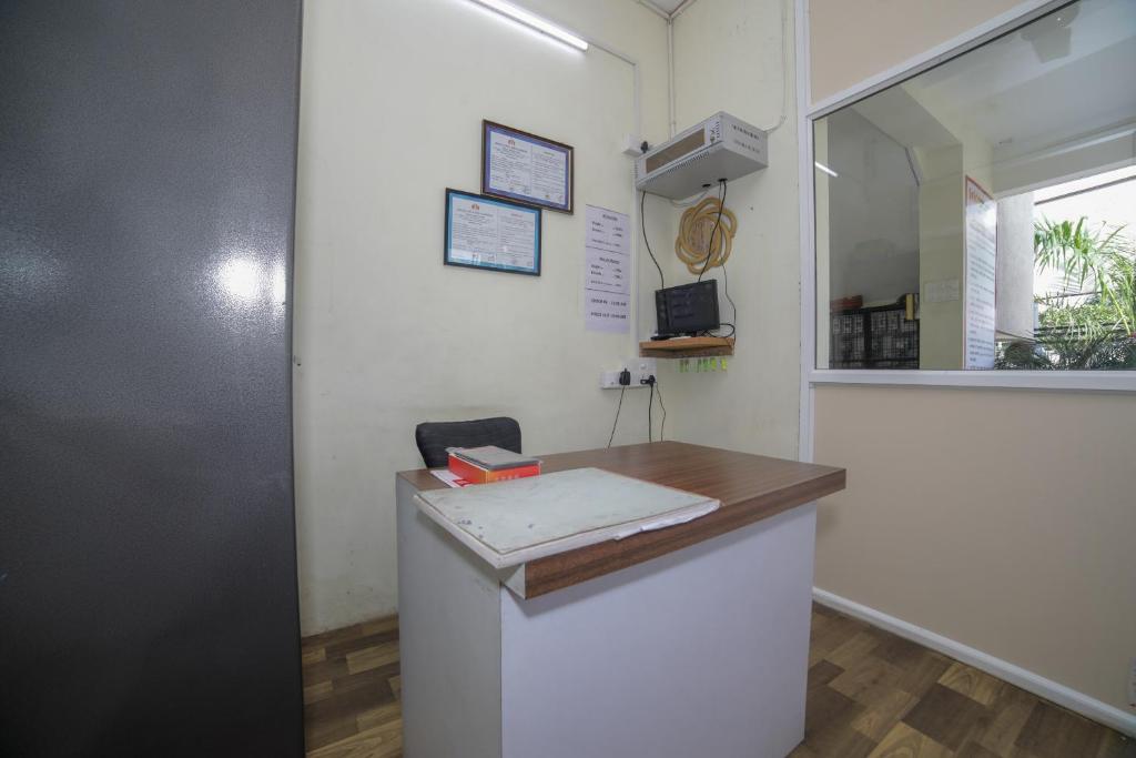 Kuchyň nebo kuchyňský kout v ubytování Hotel Shelter