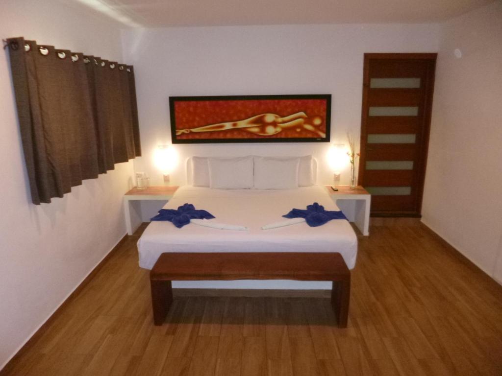 Postel nebo postele na pokoji v ubytování Villa Marilu B&B