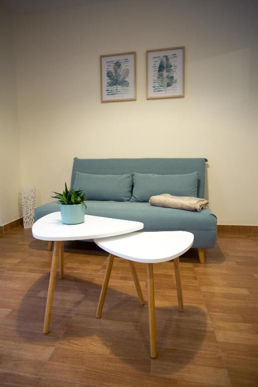 Część wypoczynkowa w obiekcie Apartamento EntreCaminos