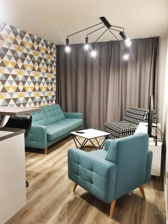 Posedenie v ubytovaní Apartamenty Zajezdnia MTP