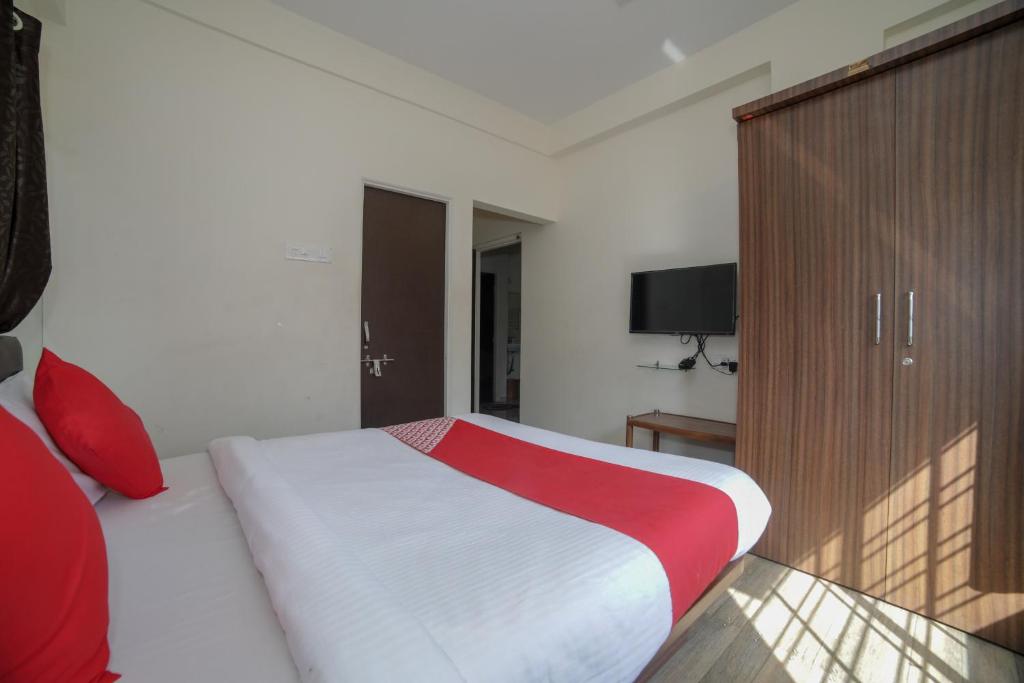 Postel nebo postele na pokoji v ubytování Hotel Shelter