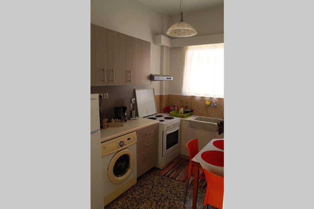 Kuchyňa alebo kuchynka v ubytovaní Ellis Apartments , Amperia , Crete
