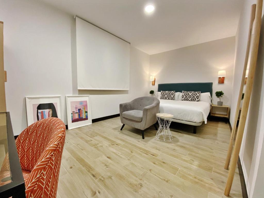 A seating area at La SIGRINA Tuy
