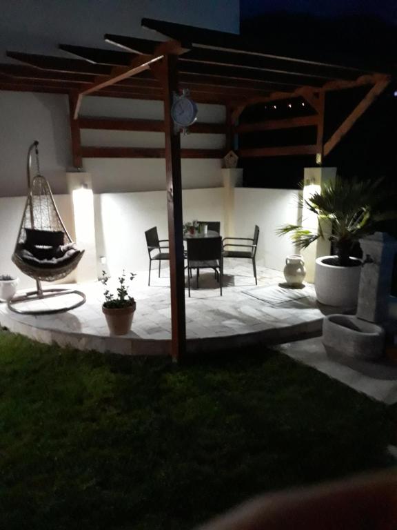 Patio nebo venkovní prostory v ubytování Vila Pelinovo