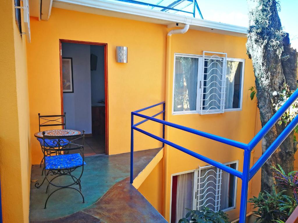 Balkón nebo terasa v ubytování Hotel Casa 69