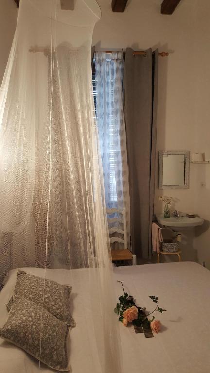 Postel nebo postele na pokoji v ubytování Fonda Felip