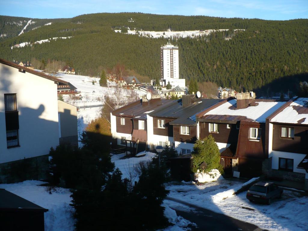 Widok na góry z tej kwatery prywatnej