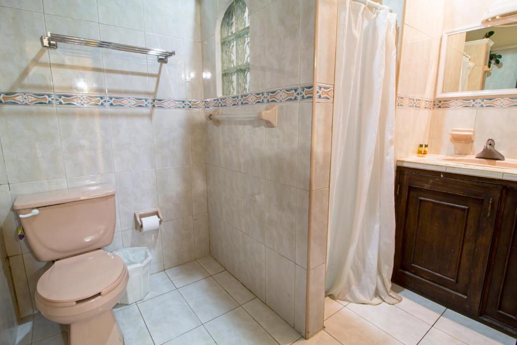 Koupelna v ubytování Suites Flamboyanes
