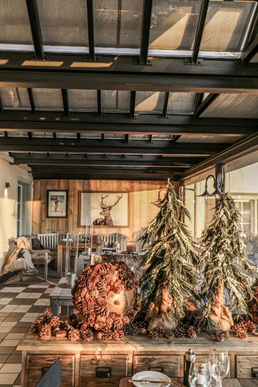 Posezení v ubytování Hotel Hirschen am See