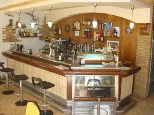 Lounge nebo bar v ubytování Hotel Guillermo II