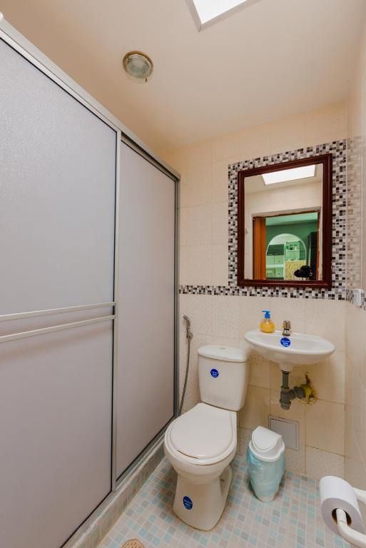 Koupelna v ubytování Hostal Doña Eliza