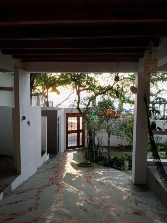 Zahrada ubytování Hospedaje Algarrobo Machalilla
