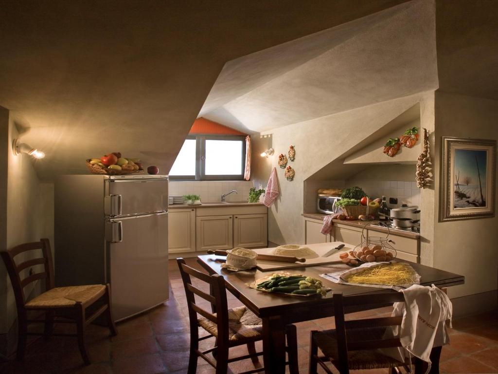 Kuchyň nebo kuchyňský kout v ubytování Cascina Baràc