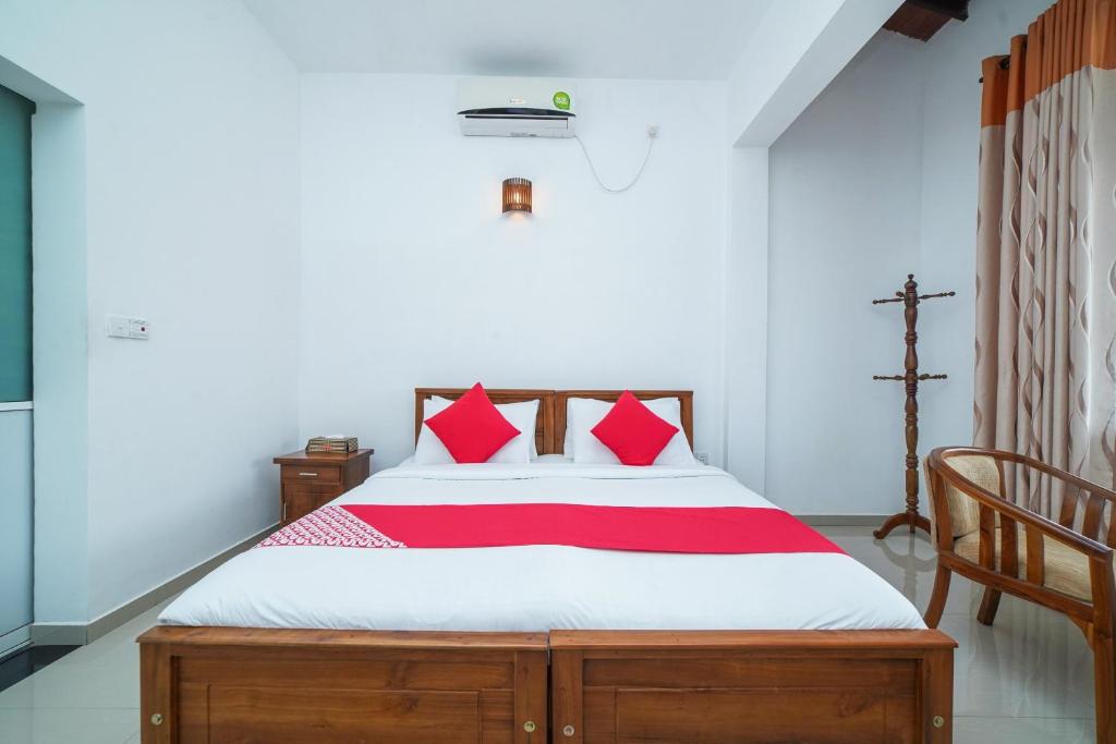 Postel nebo postele na pokoji v ubytování Dazzling Villa