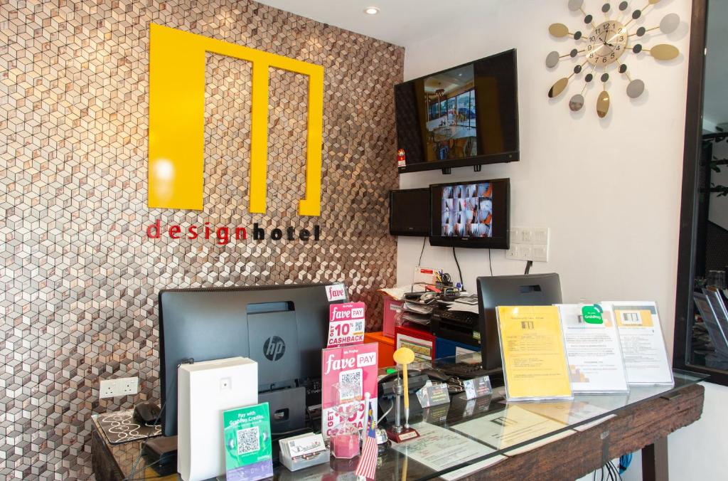TV a/nebo společenská místnost v ubytování M Design Hotel @ Taman Pertama