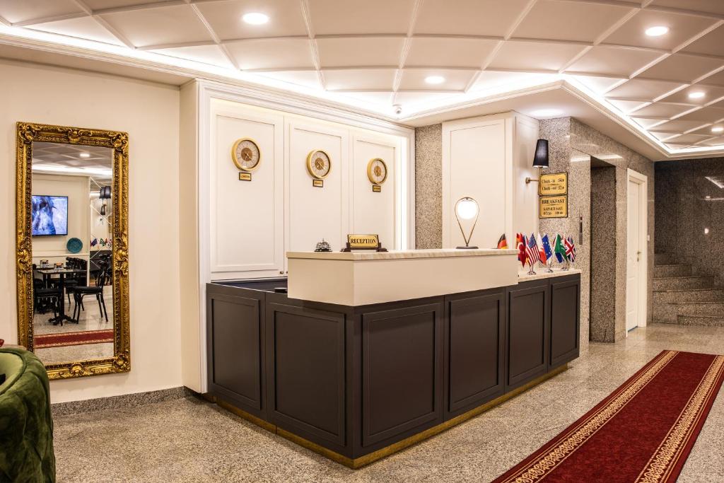 Vstupní hala nebo recepce v ubytování Royal Bosphorus Hotel & SPA Hamam