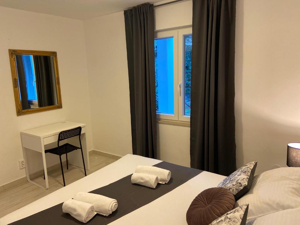 Postel nebo postele na pokoji v ubytování Holiday Home Darko