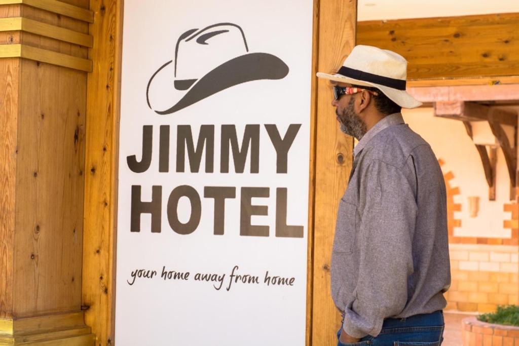 Certifikát, hodnocení, plakát nebo jiný dokument vystavený v ubytování Jimmy Hotel
