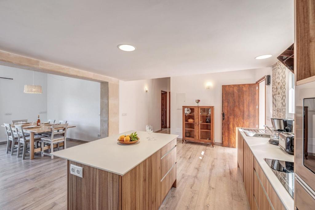 Kuchyň nebo kuchyňský kout v ubytování Villa Dos Mundos