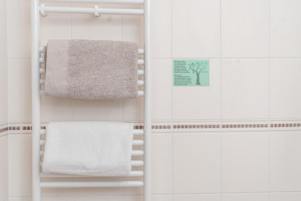 Koupelna v ubytování Hotel Medno