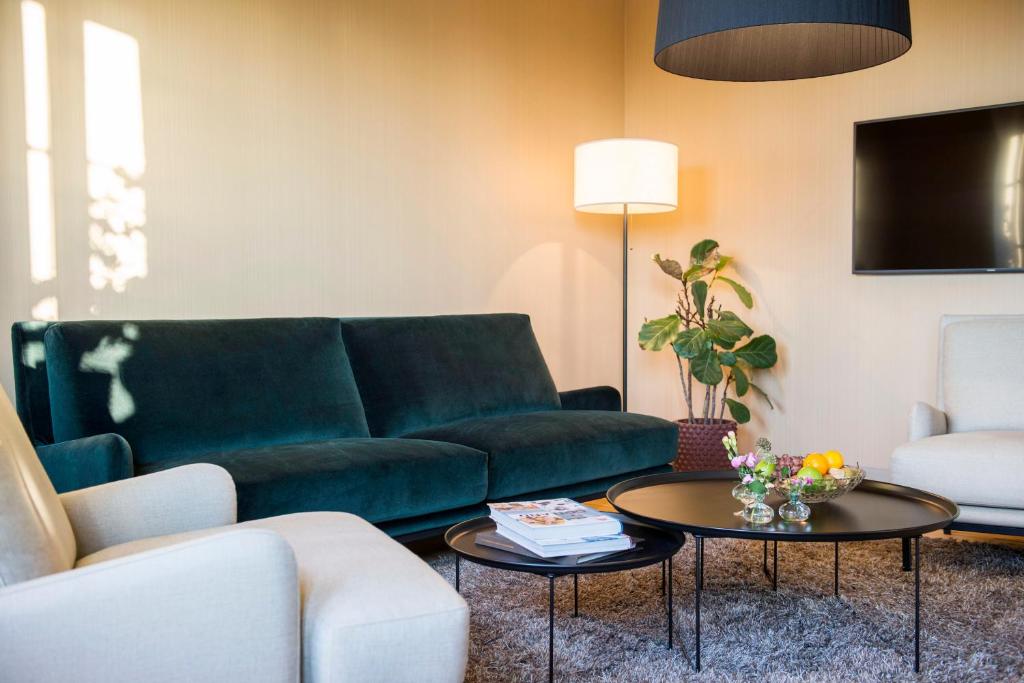 Posezení v ubytování Värdshuset Lindgården