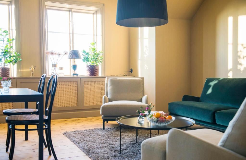 Posezení v ubytování Värdshuset Lindgården