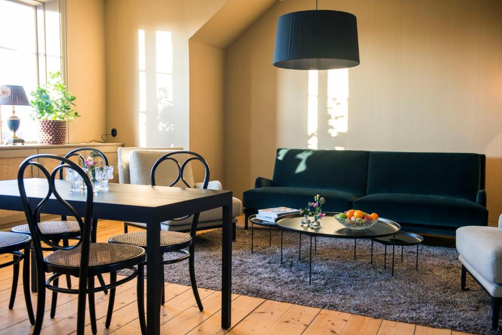 Posezení v ubytování Värdshuset Lindgården