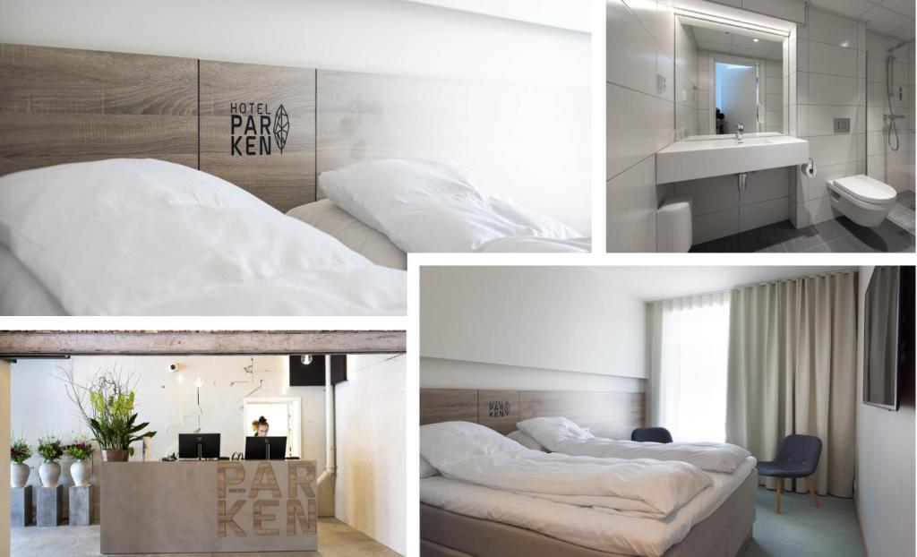 Postel nebo postele na pokoji v ubytování Thon Partner Hotel Parken