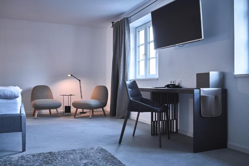 TV a/nebo společenská místnost v ubytování Residenz Velich