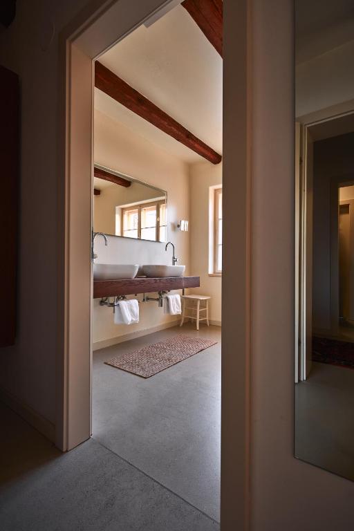 Postel nebo postele na pokoji v ubytování Residenz Velich