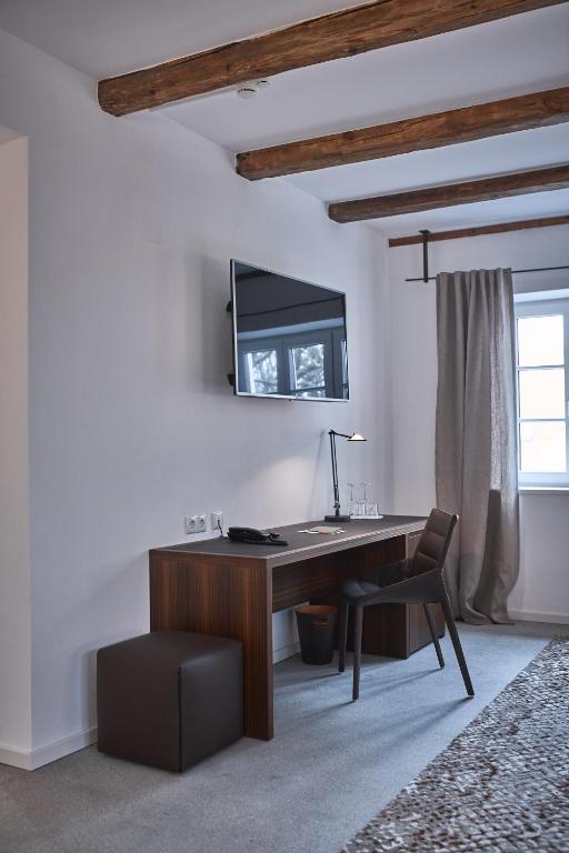 TV a/nebo společenská místnost v ubytování Residenz Velich
