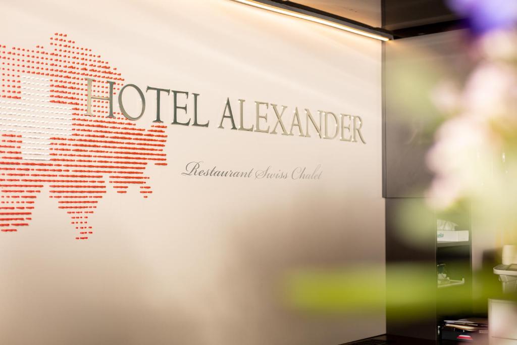 Certifikát, hodnocení, plakát nebo jiný dokument vystavený v ubytování Hotel Alexander