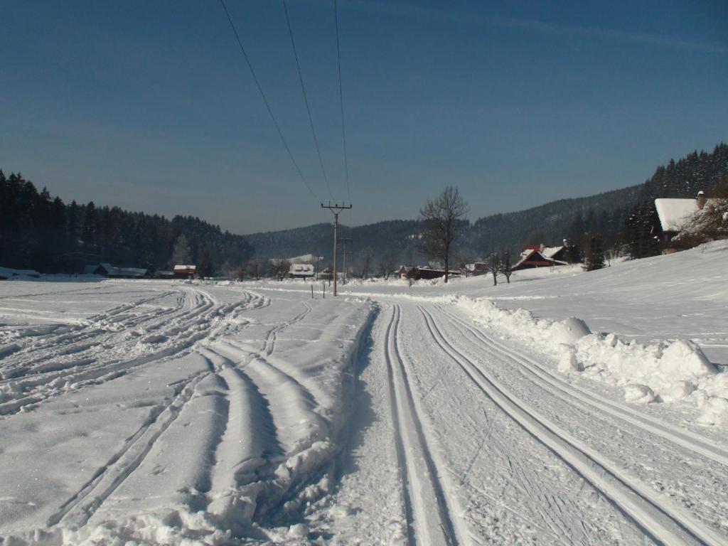 Valašský dvůr v zimě