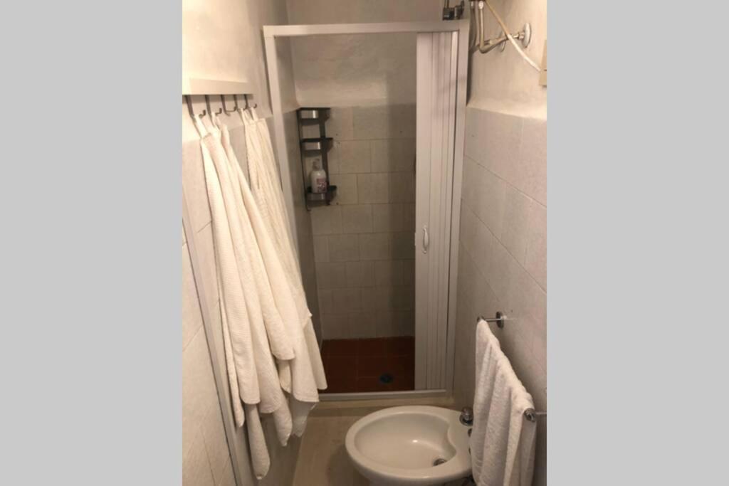 Kúpeľňa v ubytovaní Appartamento “Il Borgo”