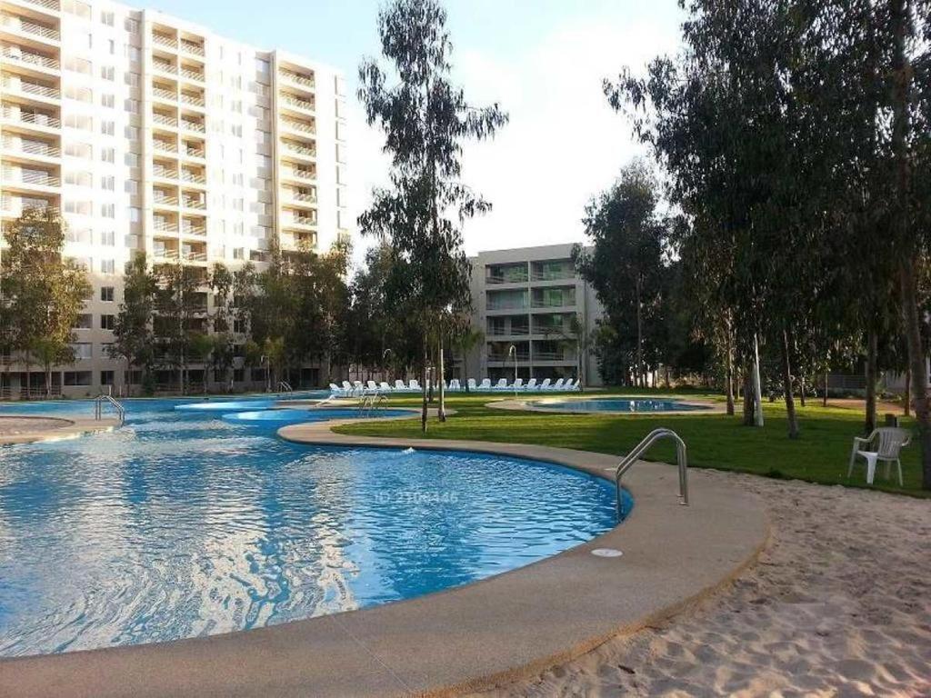 Bazén v ubytování Departamento Algarrobo Norte nebo v jeho okolí