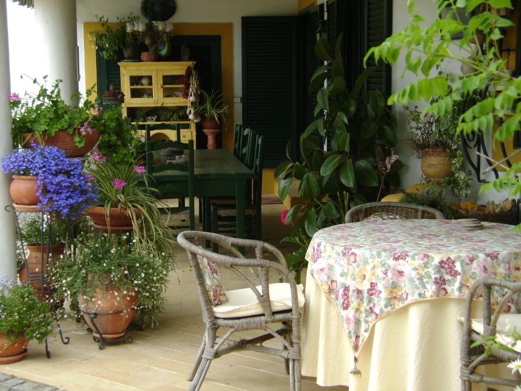 Zahrada ubytování Quinta Do Cano